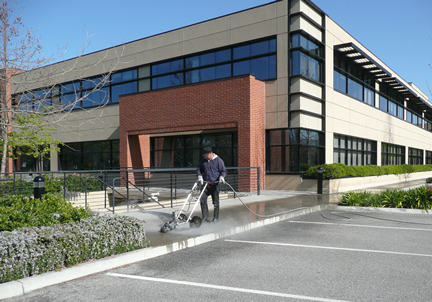 Concrete Pressure Washing Commercial Areas